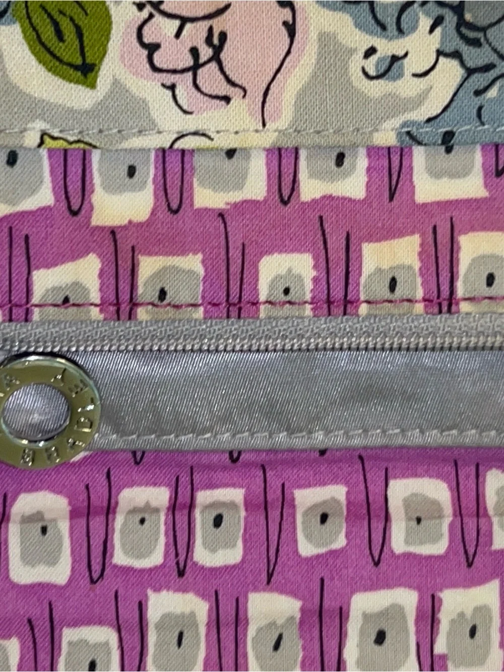 Vera Bradley travel wallet organizer in Watercolor floral pattern